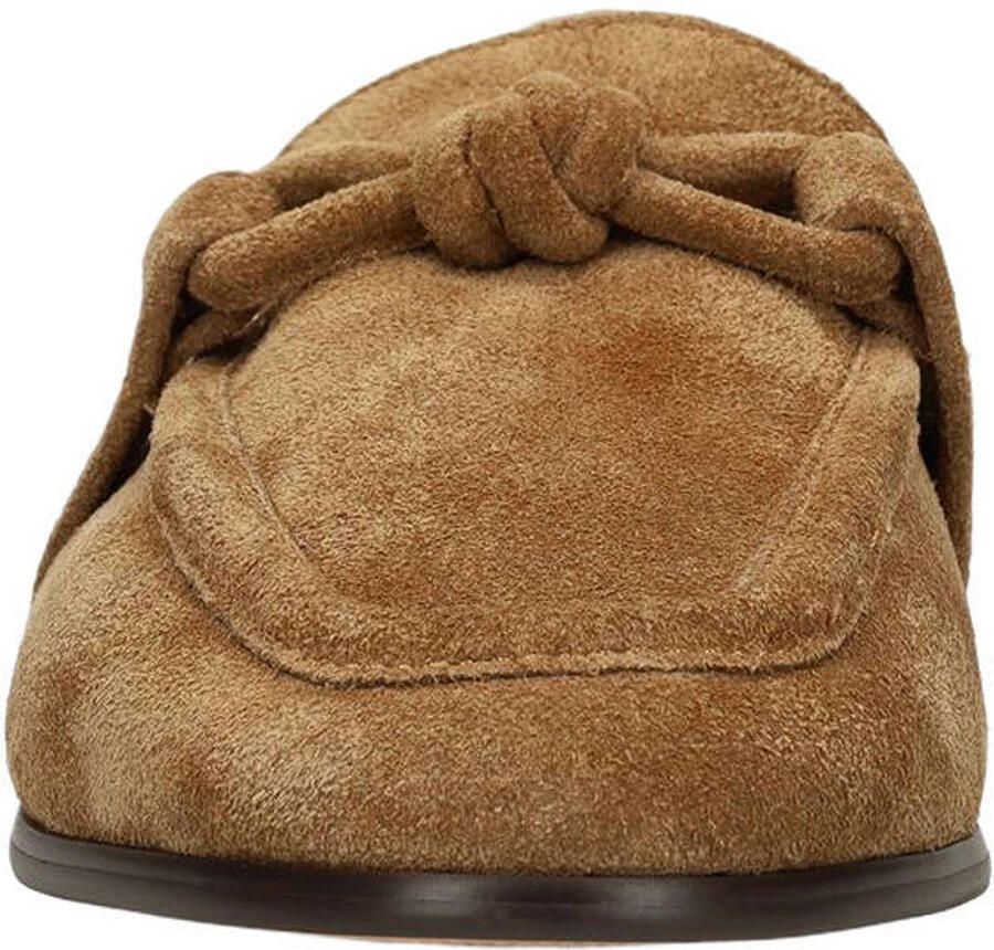 Manfield suède loafers cognac - Foto 2