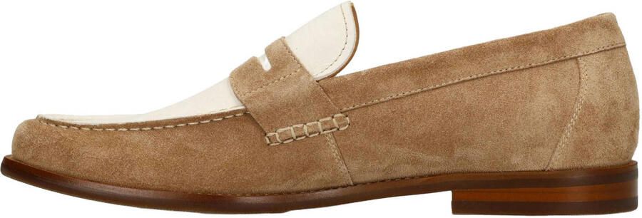 Manfield Heren Taupe suède loafers - Foto 3