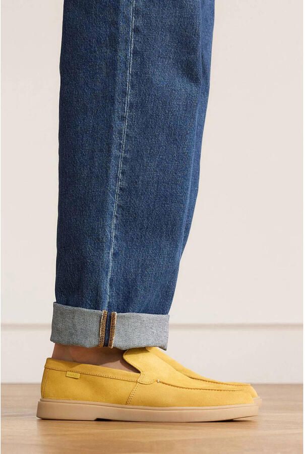 Manfield Heren Gele suède loafers - Foto 2