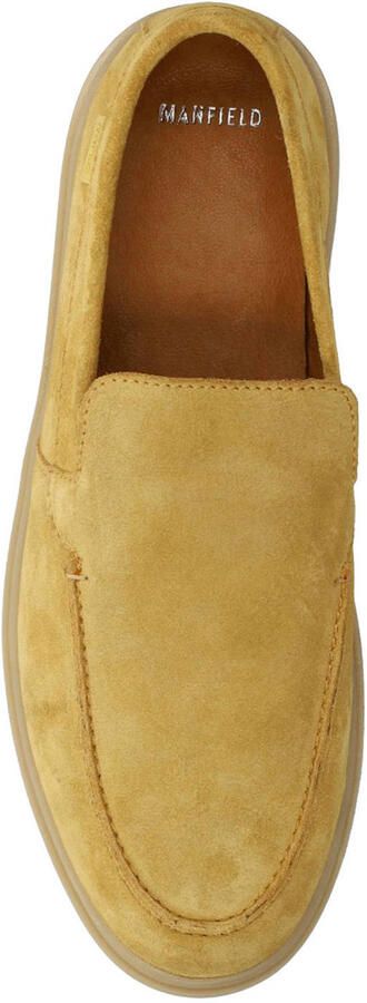 Manfield Heren Gele suède loafers - Foto 3