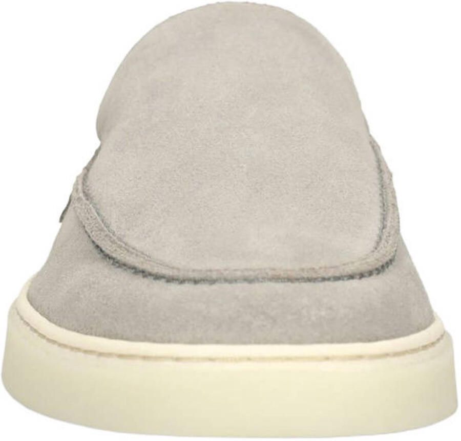 Manfield Heren Grijze suède loafers - Foto 2