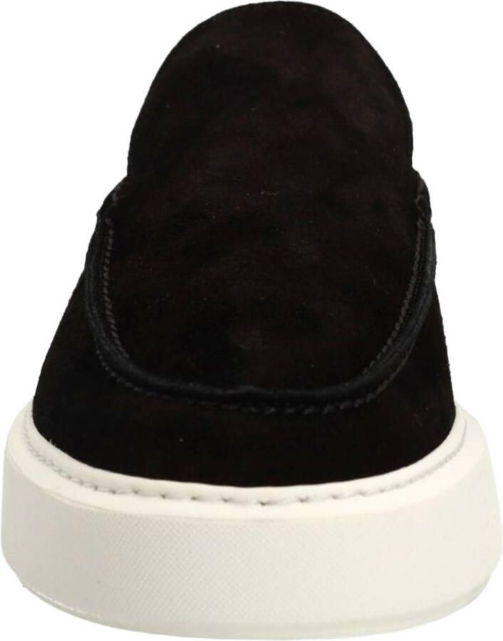 Manfield Heren Zwarte suède loafers - Foto 2