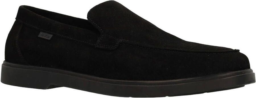Manfield Heren Zwarte suède loafers - Foto 3