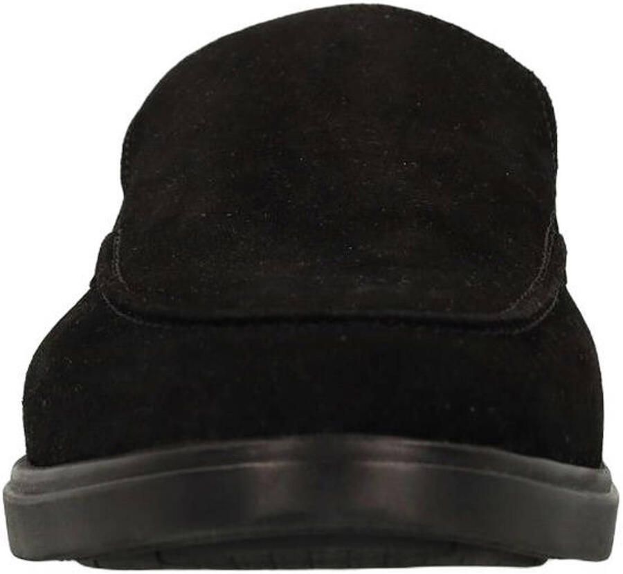 Manfield Heren Zwarte suède loafers - Foto 2