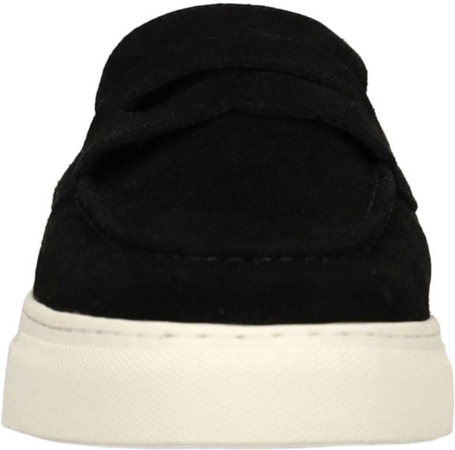 Manfield Heren Zwarte suède loafers - Foto 2