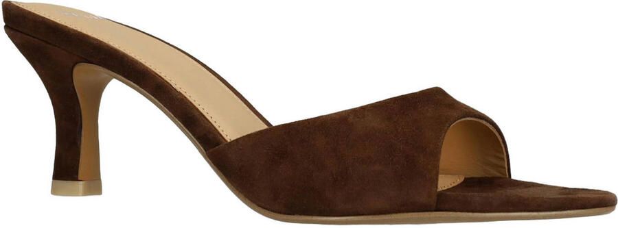 Manfield Dames Bruine suède pumps - Foto 3