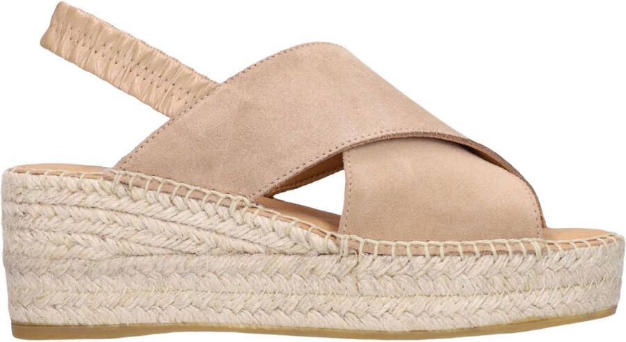 Manfield Dames Taupe suède sleehakken