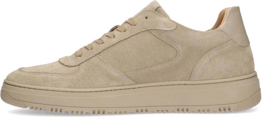 Manfield Heren Beige suède sneakers - Foto 3