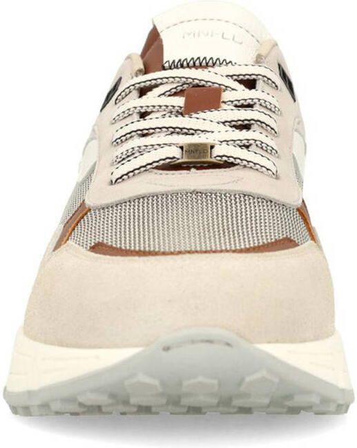 Manfield Heren Beige suède sneakers