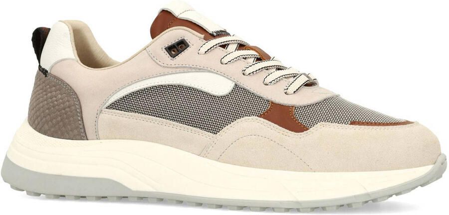Manfield Heren Beige suède sneakers - Foto 2
