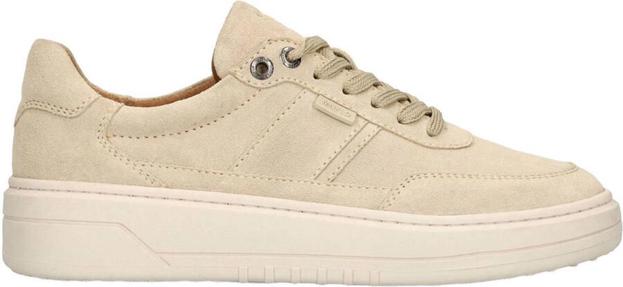 Manfield Heren Beige suède sneakers