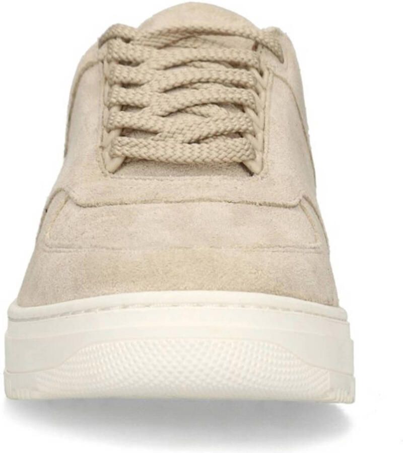 Manfield Heren Beige suède sneakers - Foto 2