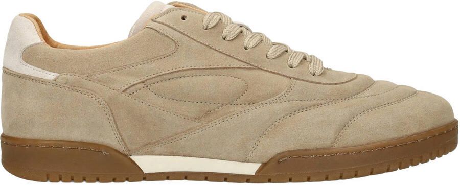 Manfield Heren Beige suède sneakers