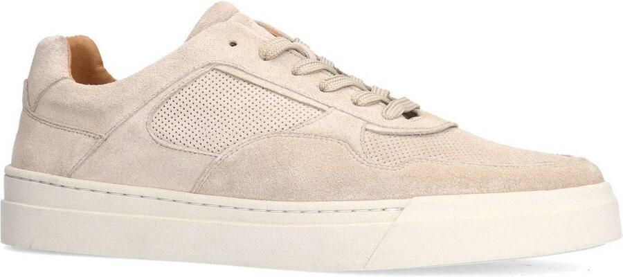 Manfield Beige suède sneakers