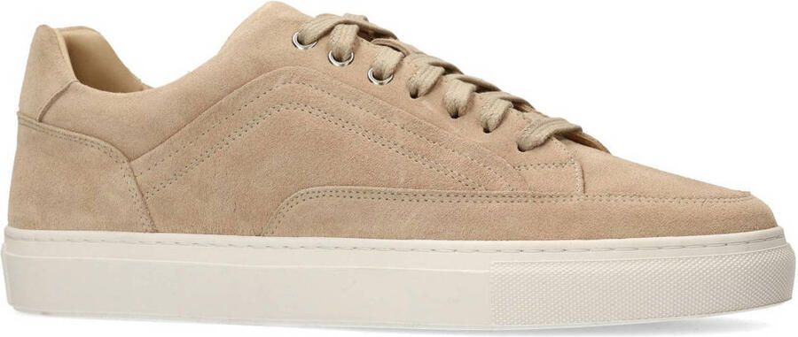 Manfield Heren Beige suède sneakers - Foto 3