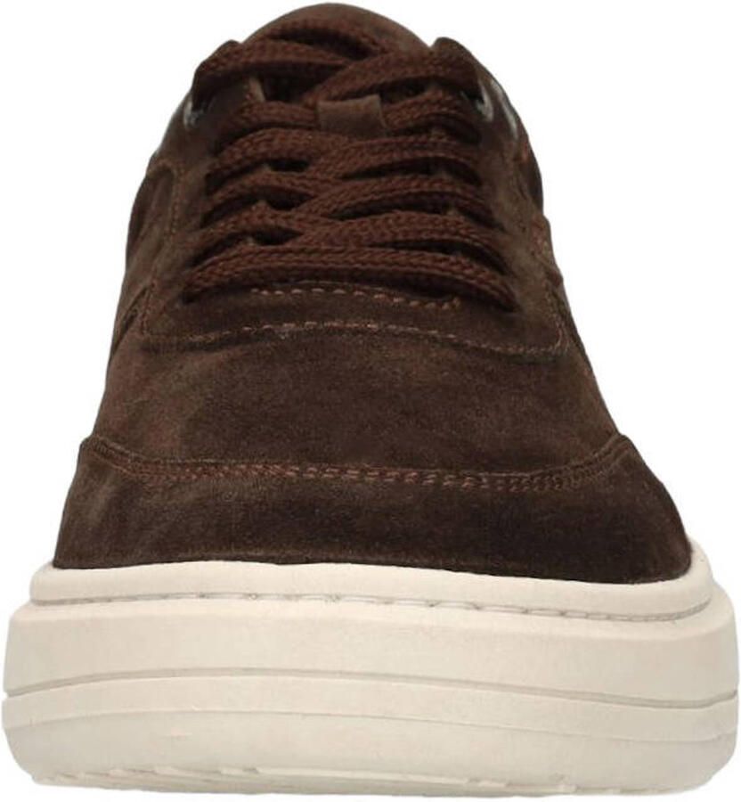 Manfield Heren Bruine suède sneakers - Foto 2