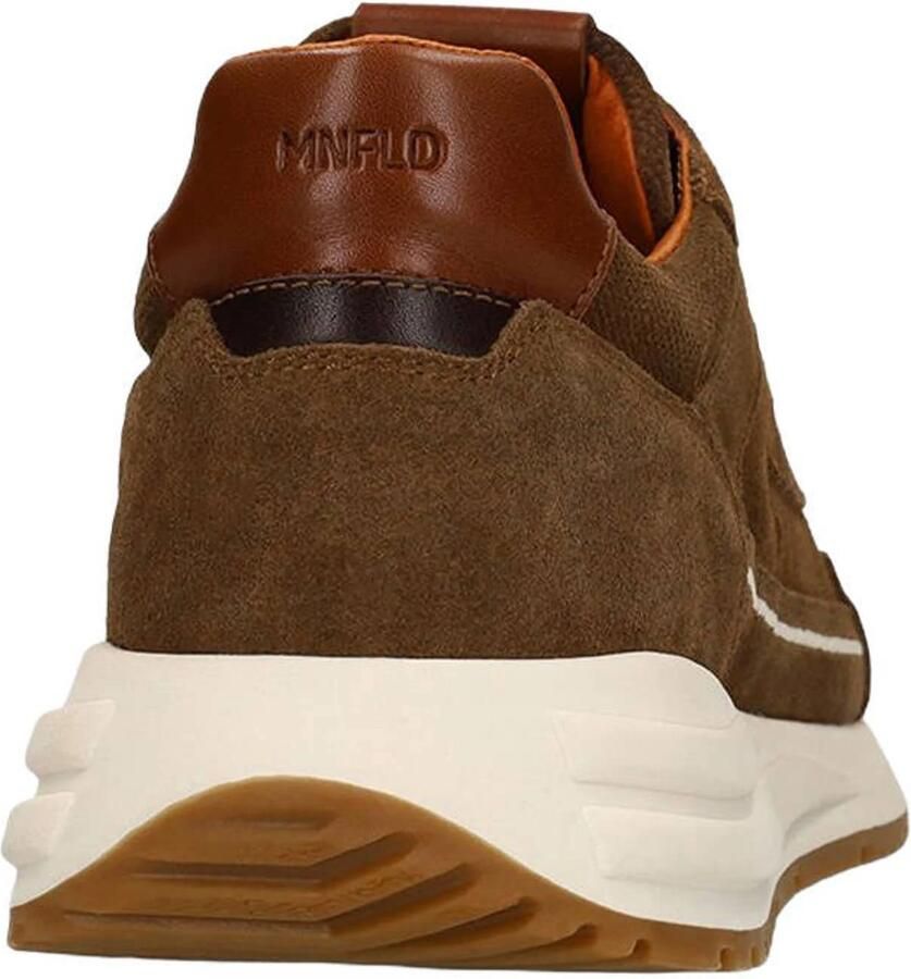 Manfield Heren Bruine suède sneakers - Foto 2