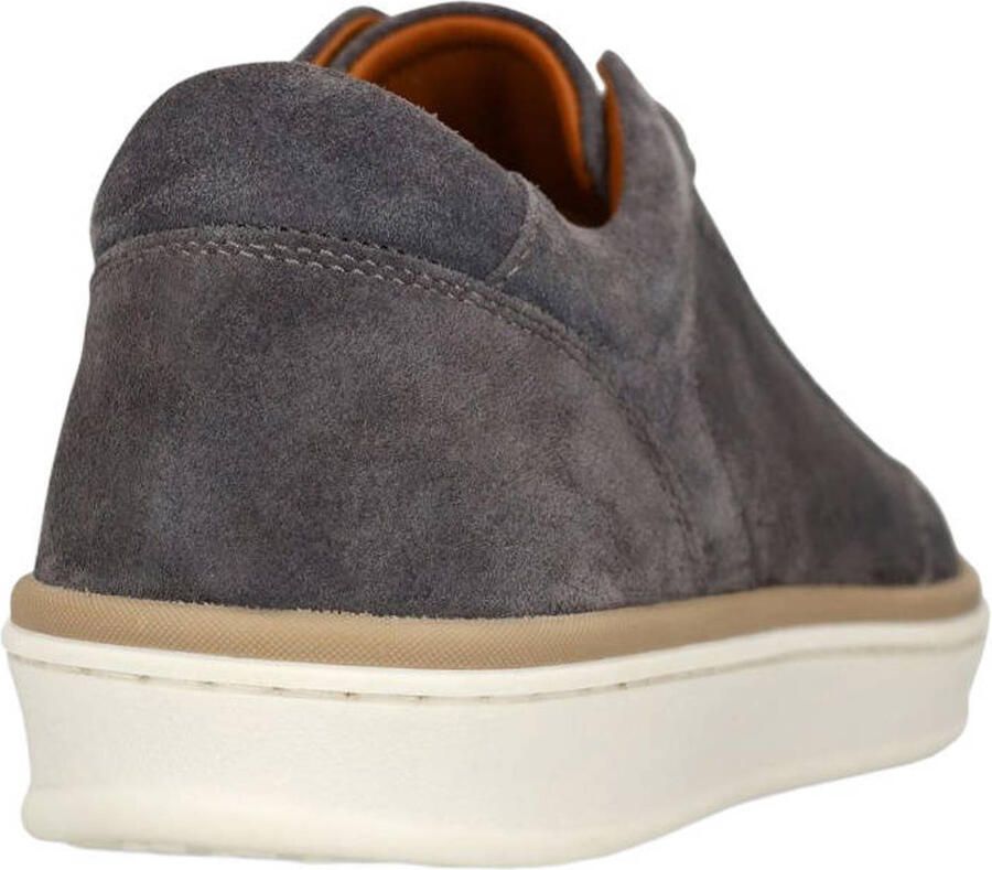 Manfield Heren Grijze suède sneakers - Foto 2
