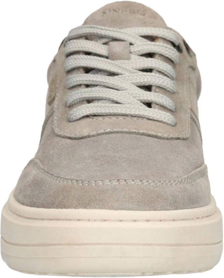 Manfield Heren Grijze suède sneakers - Foto 2