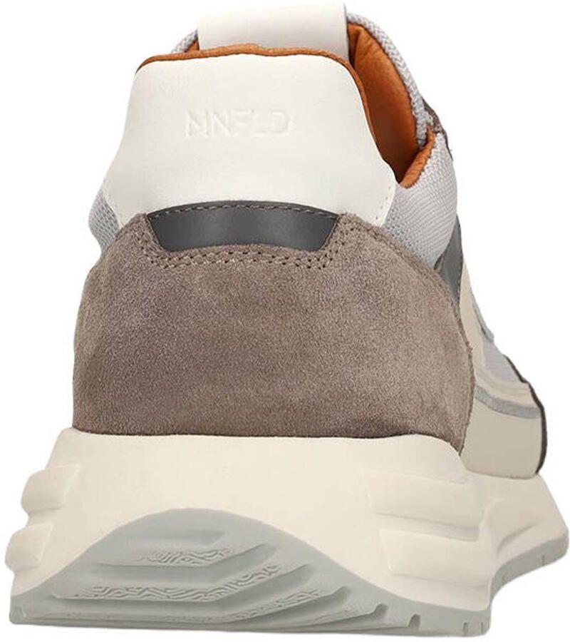 Manfield Heren Grijze suède sneakers - Foto 2