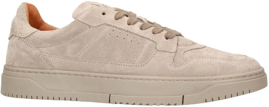 Manfield Heren Grijze suède sneakers - Foto 3