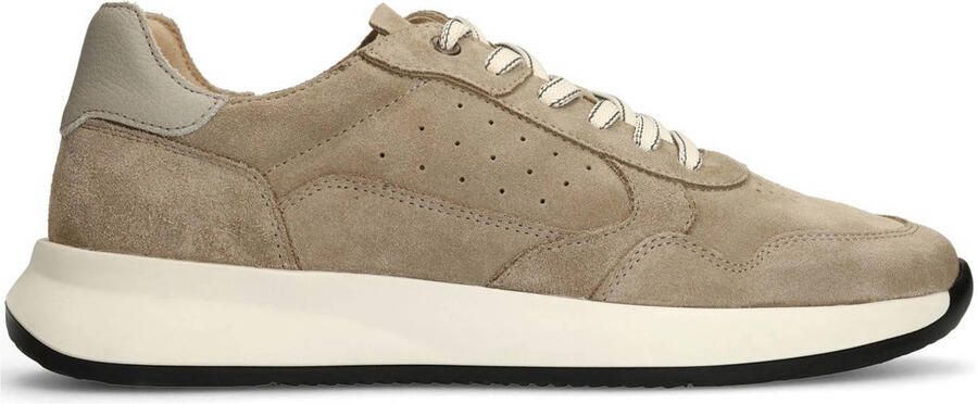 Manfield Heren Taupe suède sneakers