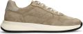 Manfield Heren Taupe suède sneakers - Taupe
