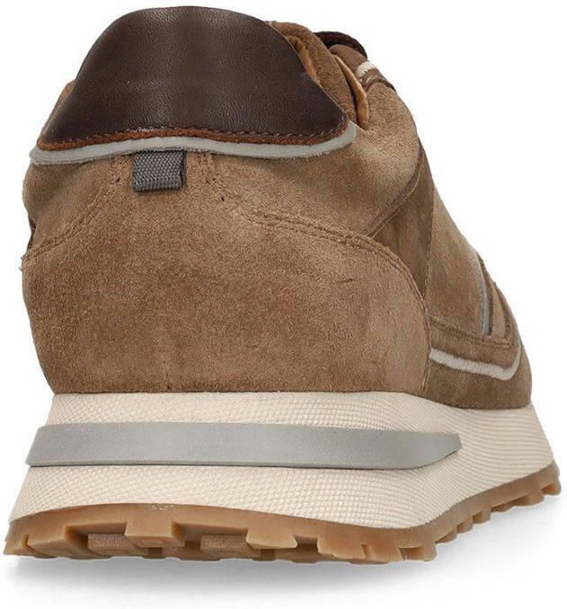 Manfield Heren Beige suède sneakers - Foto 2