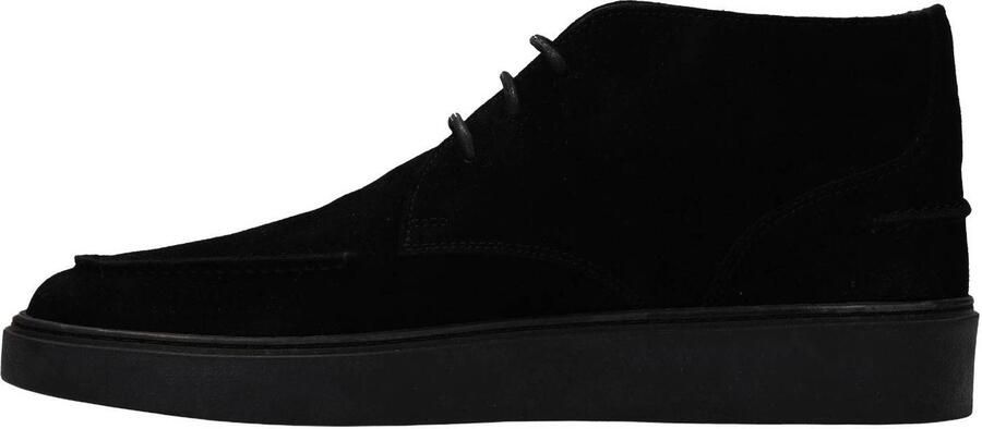 Manfield Heren Zwarte suède desert boots - Foto 3