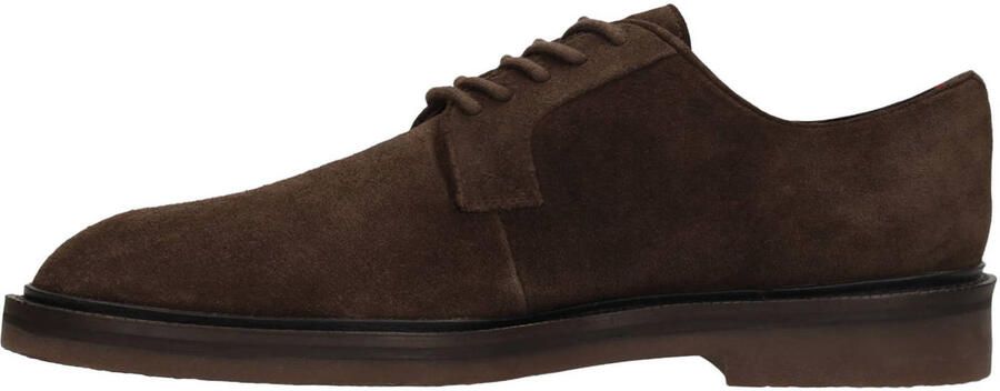 Manfield Bruine suède veterschoenen - Foto 2