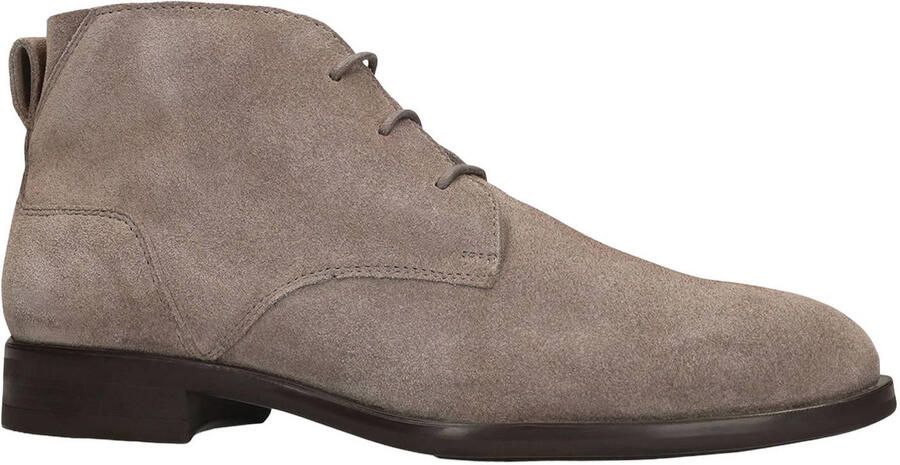 Manfield Heren Taupe suède veterschoenen - Foto 2