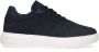 Manfield Heren Blauwe nubuck sneakers - Thumbnail 1