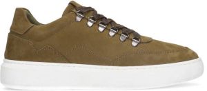 Manfield Heren Kaki nubuck sneakers