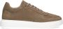 Manfield Heren Kaki nubuck sneakers - Thumbnail 1