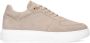 Manfield Heren Grijze nubuck sneakers - Thumbnail 1