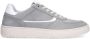 Manfield Heren Grijze nubuck sneakers - Thumbnail 1