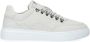 Manfield Heren Off white nubuck sneakers - Thumbnail 1