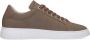 Manfield Heren Taupe nubuck sneakers - Thumbnail 1