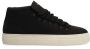 Manfield Heren Zwarte nubuck sneakers - Thumbnail 1