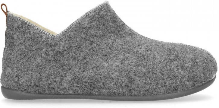 Manfield pantoffels grijs