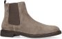 Manfield Heren Taupe suède chelsea boots - Thumbnail 1