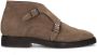 Heritage Heren Beige suède gesp boots - Thumbnail 1