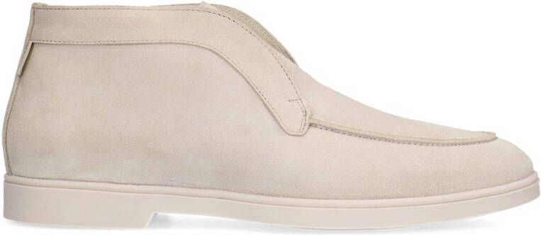 Manfield Heren Beige suède loafers