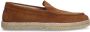 Manfield Heren Cognac suède espadrilles - Thumbnail 1