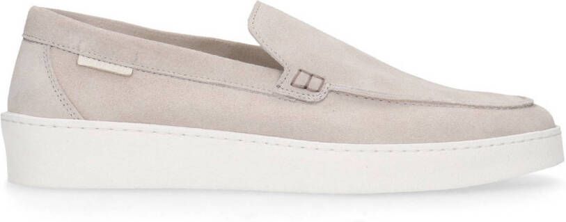 Manfield Heren Beige suède loafers