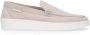 Manfield Heren Beige suède loafers - Thumbnail 1