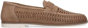 Manfield Heren Beige suède loafers