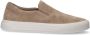 Manfield Heren Beige suède loafers - Thumbnail 1