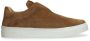 Manfield Dames Cognac suède loafers - Thumbnail 1