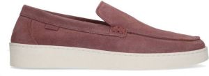 Manfield Heren Roze suède loafers
